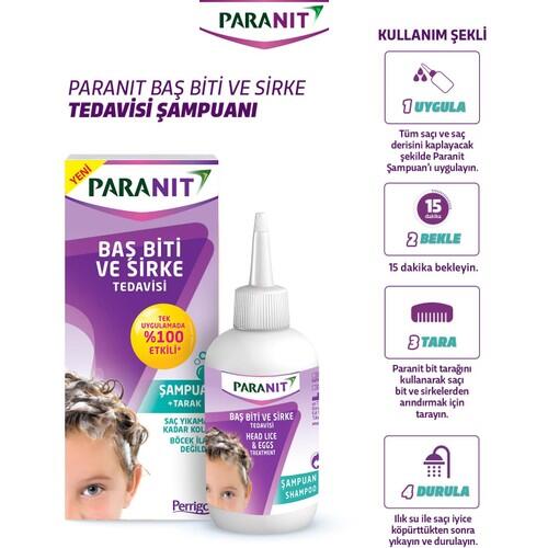 Paranit Bit Şampuanı Uygulama
