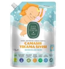 Eyüp Sabri Tuncer Doğal Zeytinyağı İçerikli Bebek Çamaşır Yıkama Sıvısı 1.5 lt
