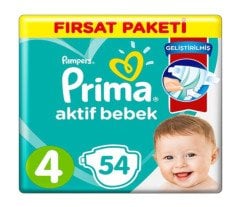 Prima Aktif Fırsat Paketi Maxi 4 Beden 54'lü