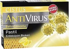 Cistus Antivirus Bal ve Limonlu 10'lu Pastil