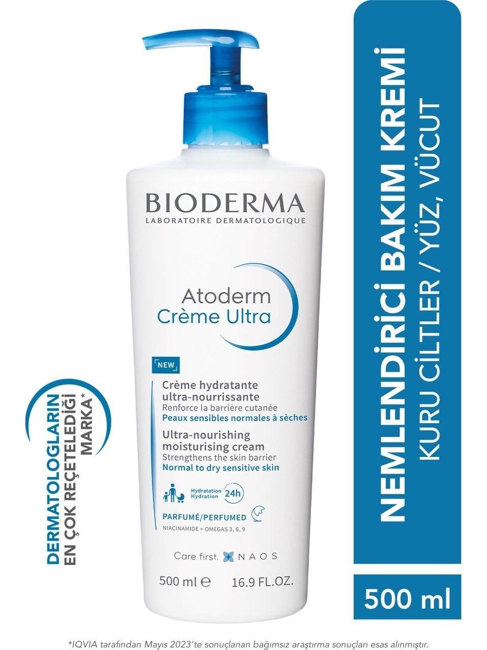 Bioderma Atoderm Creme Ultra 500 ml