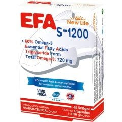 Efa S 1200 Balık Yağı 45 Kapsül