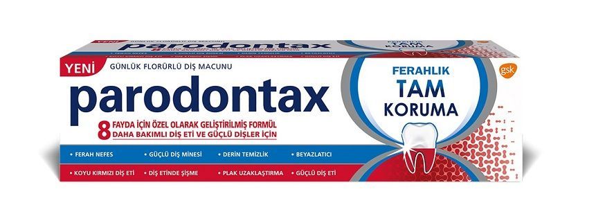 Parodontax Diş Macunu Ferahlık Tam Koruma 50 ml