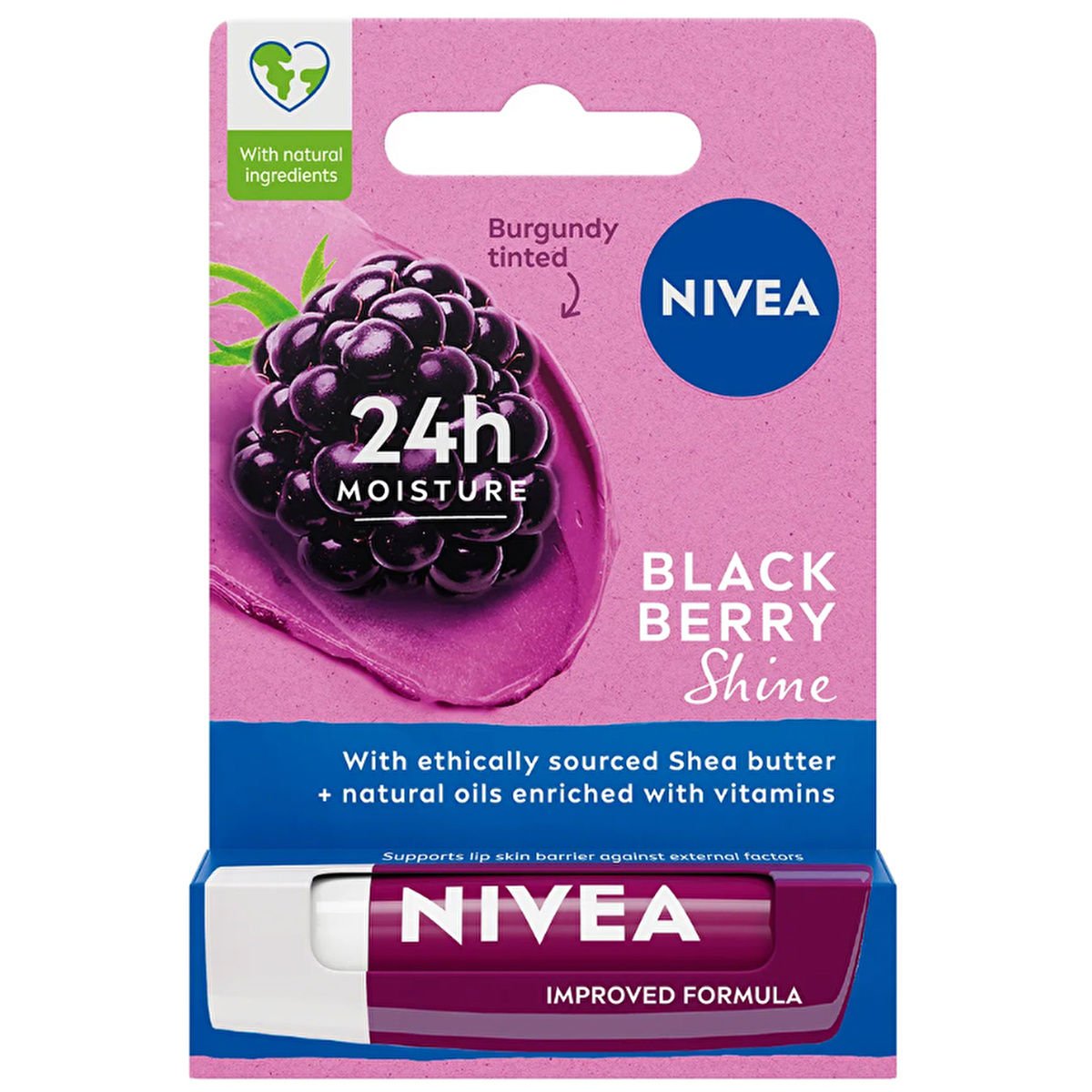 Nivea Böğürtlen Dudak Bakım Kremi 4,8 gr