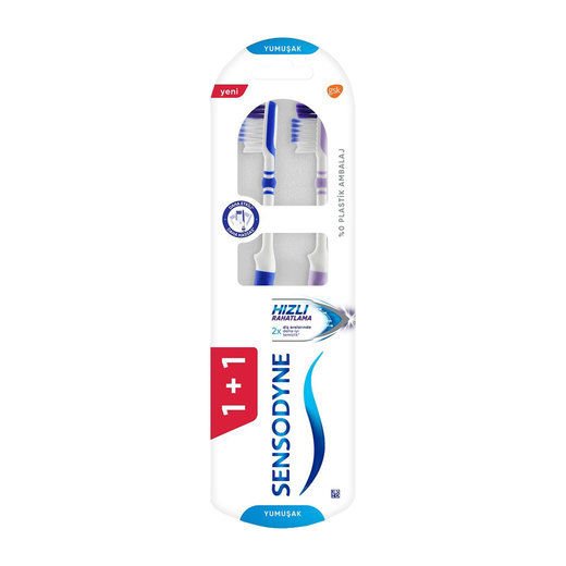 Sensodyne Diş Fırçası Hızlı Rahatlama 1+1