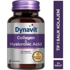 Dynavit Diamond Collagen ve Hyaluronic Acid 30 Tablet
