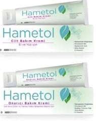Hametol Cilt Bakım Kremi 30 Gr + Onarıcı Bakım Kremi 30 Gr