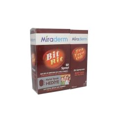 Miraderm Bit Bit Şampuan 150 ml + Bit Bit Sprey 100 ml Tedavi Kiti