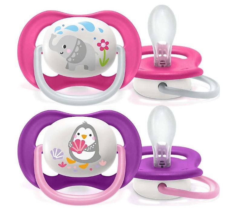 Philips Avent SCF080/08 Ultra Air Animals 6-18 Ay 2'li Kız Emzik
