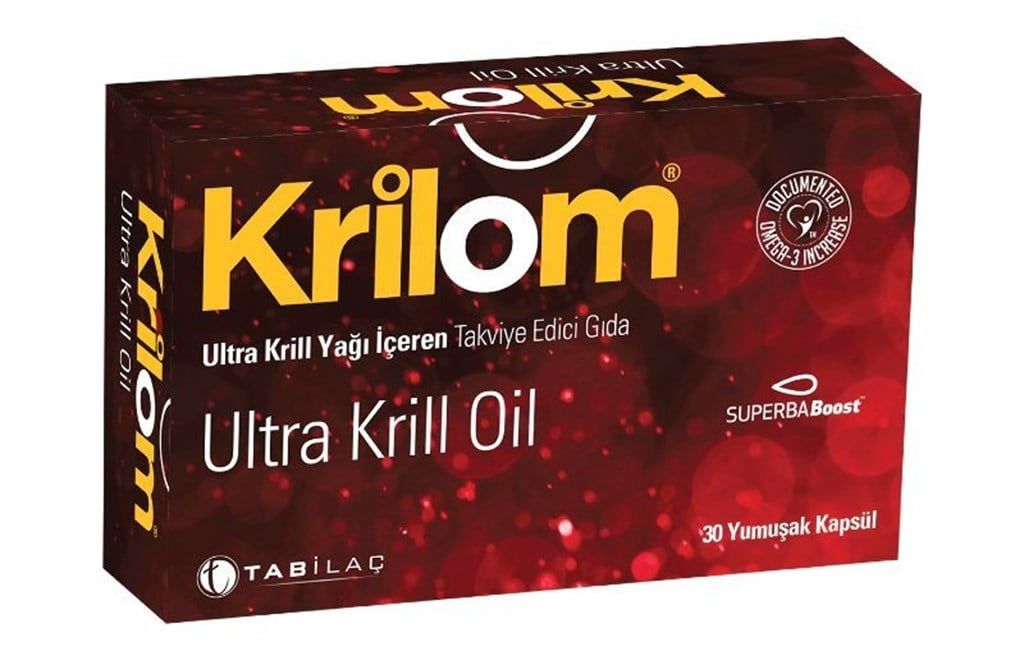 Krilom Ultra Krill Oil 30 Yumuşak Kapsül