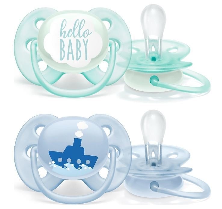 Philips Avent SCF222/01 Ultra Soft 0-6 Ay 2'li Emzik Erkek