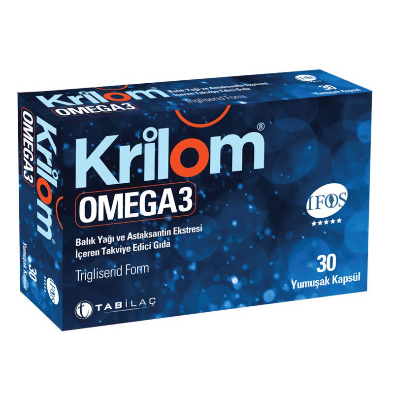 Krilom Omega-3 30 Yumuşak Kapsül