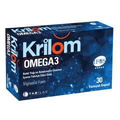 Krilom Omega-3 30 Yumuşak Kapsül