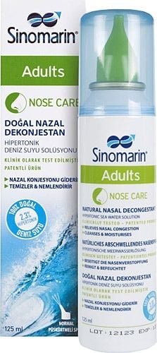 Sinomarin Yetişkin Deniz Suyu Spreyi 125 ml