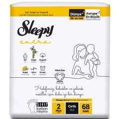 Sleepy Extra 2 Numara Mini 68'li Bebek Bezi