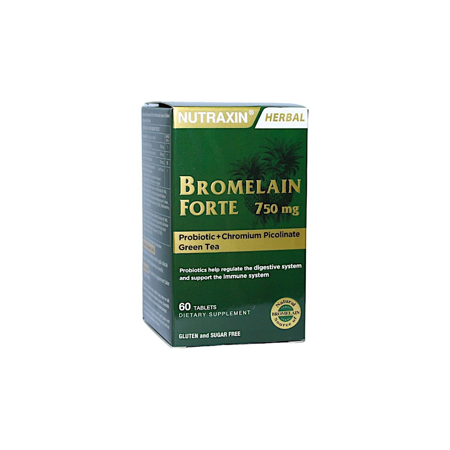 Nutraxin Bromelain Forte 60 Tablet