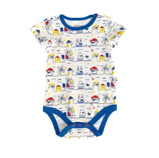 Mother Love Kısa Kollu Bebek Badi Baha 2160