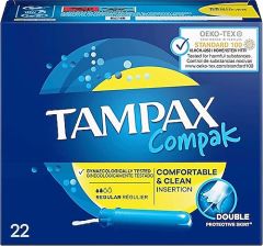 Tampax Compak Tampon Normal 22'li