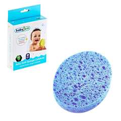 Babyjem Banyo Süngeri Selülozik Mavi