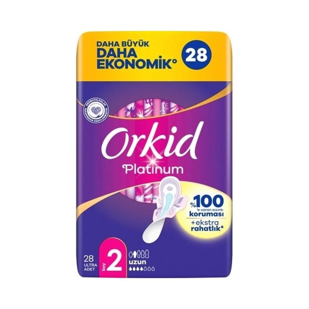 Orkid Platinum Hijyenik Ped 28'li