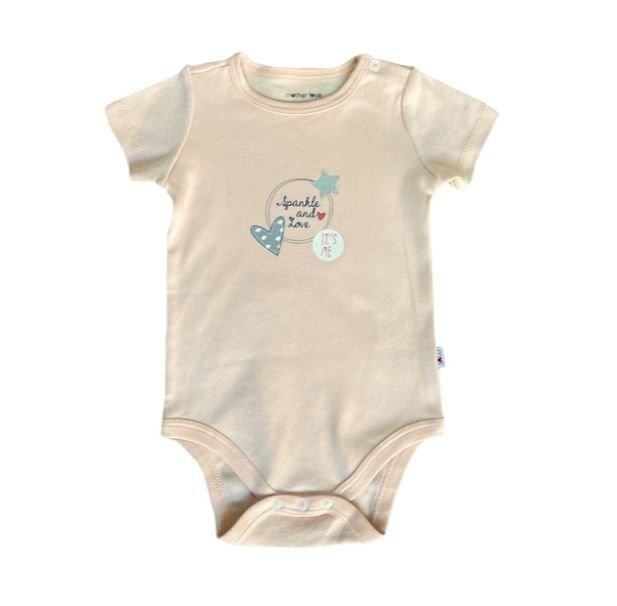 Mother Love Kısa Kollu Bebek Badi Gonca 2237