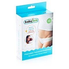 Babyjem Atılabilir Lohusa Külodu 3'lü