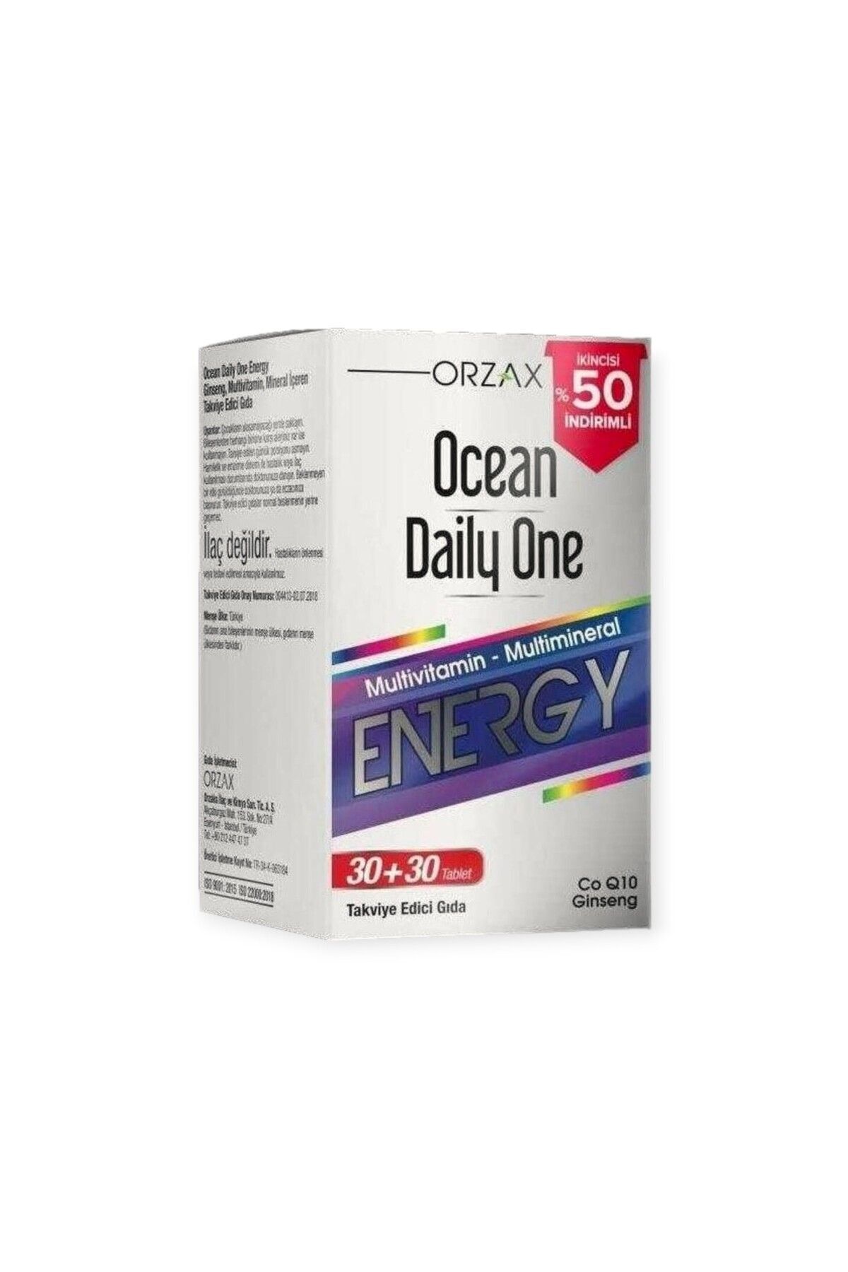 Ocean Daily One Energy 30+30 Tablet