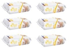Sleepy Sensitive 90 Yaprak 6'lı Paket Islak Mendil