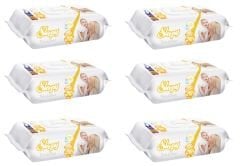 Sleepy Sensitive 90 Yaprak 6'lı Paket Islak Mendil