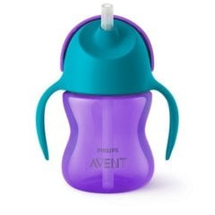 Avent Pipetli Bardak Desenli 200 ml Kız