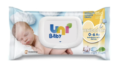 Uni Baby Yenidoğan 0-6 Ay Islak Mendil 40 Yaprak