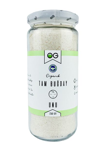 Organik Tam Buğday Unu 250 gr