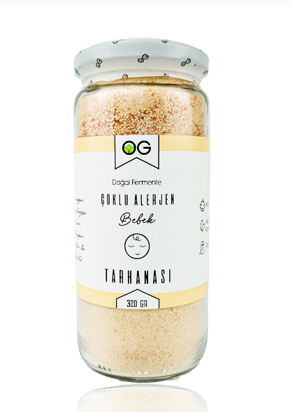 Doğal Fermente Çoklu Alerjen Bebek Tarhanası 320 g