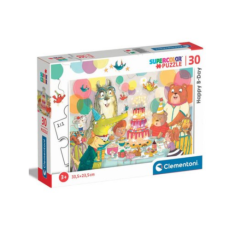 Clementoni 30 Parça Puzzle Happy Birthday