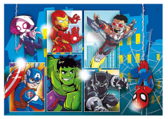 Clementoni 30 Parça Puzzle Super Hero