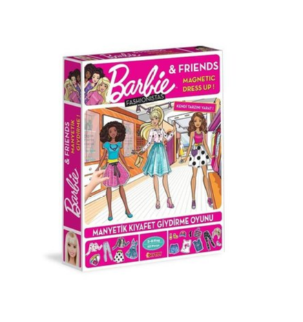 Manyetik Barbie Dress Up Kıyafet Giydirme Oyunu
