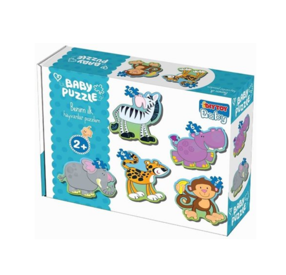 DiyToy Baby İlk Hayvanlar Puzzle