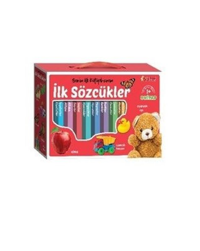 Diytoy İlk Sözcükler - Minik Kitaplar - Benim İlk Kütüphanem Seti - 8 Kitap Takım