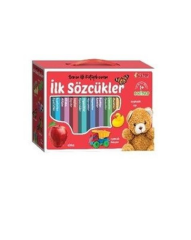 Diytoy İlk Sözcükler - Minik Kitaplar - Benim İlk Kütüphanem Seti - 8 Kitap Takım