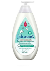 Johnson's Baby Cotton Touch Bebek Saç ve Vücut Şampuanı 500 ml