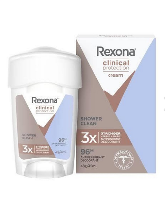 Rexona Clinical Protection Kadın Stick Deodorant Shower Clean 45 ml