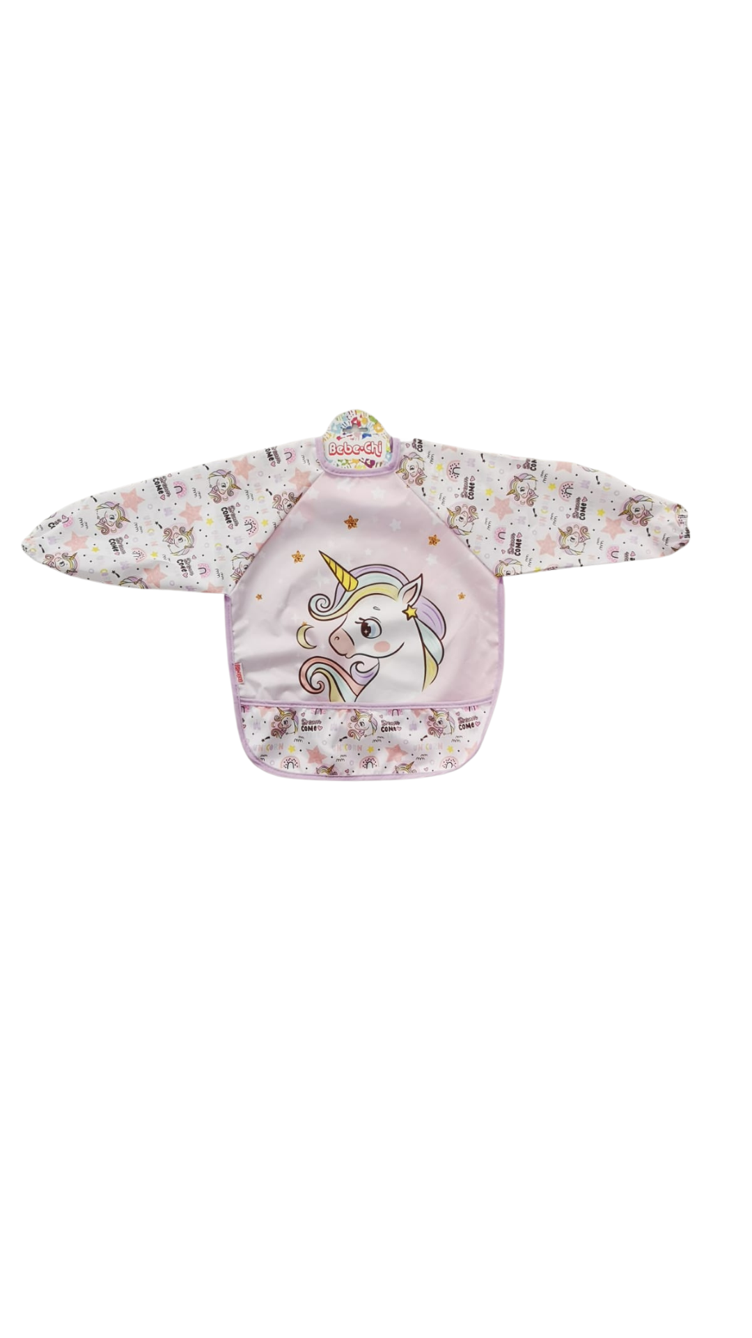 Uzun Kollu Mama Önlüğü Unicorn