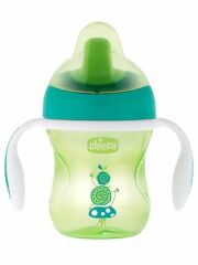 Chicco Yarı Yumuşak Uçlu Eğitim Bardağı 6 Ay+