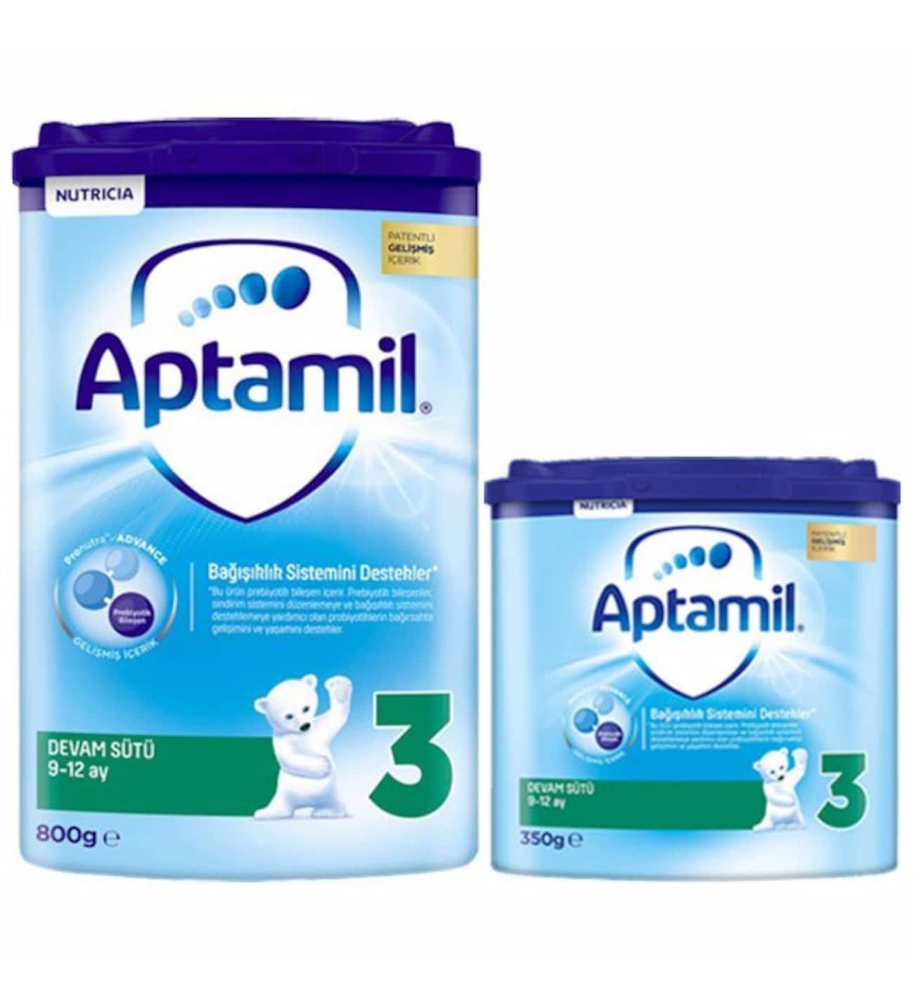 Aptamil 3 Devam Sütü Akıllı Kutu 9-12 Ay 800 gr + 350 gr