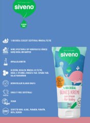 Siveno Bebekler İçin Doğal Güneş Kremi SPF50 50 ml