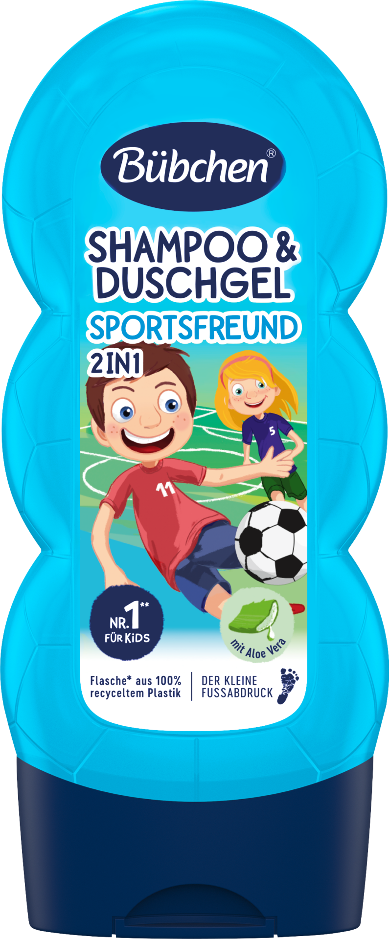 Bübchen Çocuk Şampuan ve Duş Jeli Sportsfreund 230 ml