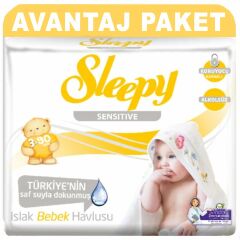 Sleepy Sensitive Islak Mendil 3x50
