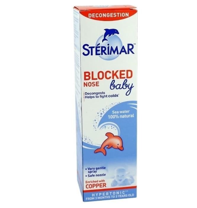 Sterimar Hipertonik Baby Deniz Suyu Burun Spreyi 100 ml