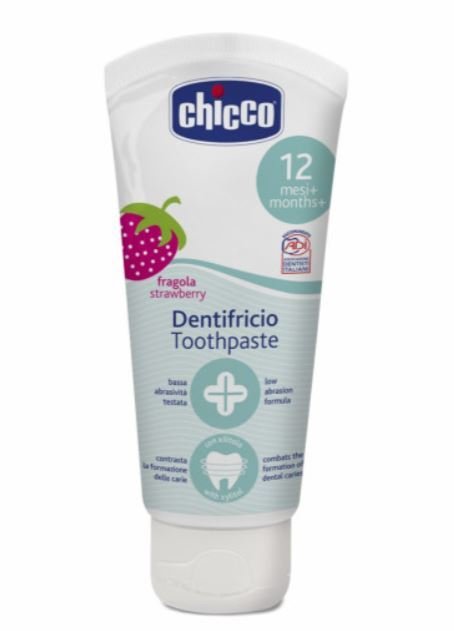 Chicco Diş Macunu 12 Ay+ Çilekli