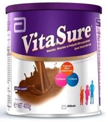 Vitasure Takviye Edici Gıda Çikolata Aromalı 400 gr